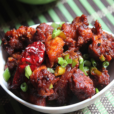 "Chilli Chicken Dry (Bay Leaf Restaurant) - Click here to View more details about this Product